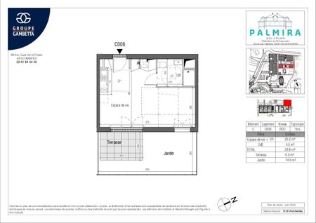 Location Appartement 1 pièce 29m² LES SORINIERES 44840 - Photo 5