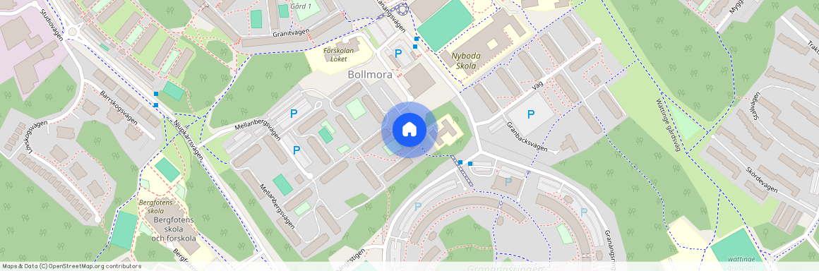 Bollmora, Tyresö, Stockholm, Granängsvägen 5