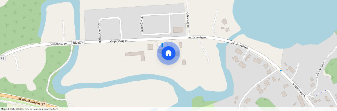 Vittjärvsvägen, Boden