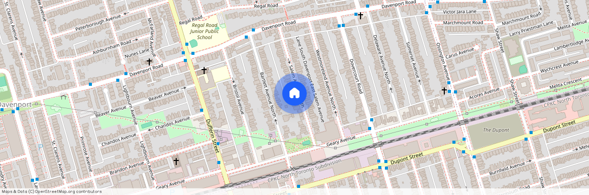 448 Salem Avenue Unit# Main, Toronto