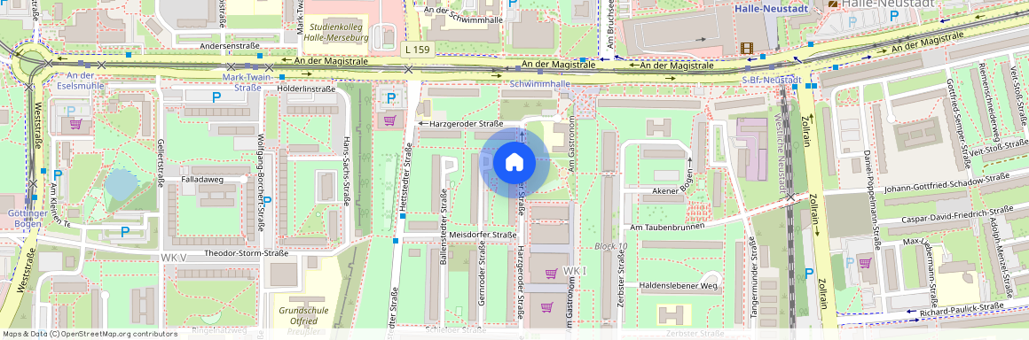 Harzgeroder Straße 20 ·, 06124, Halle (Saale), 2. Etage ·, Westliche Neustadt