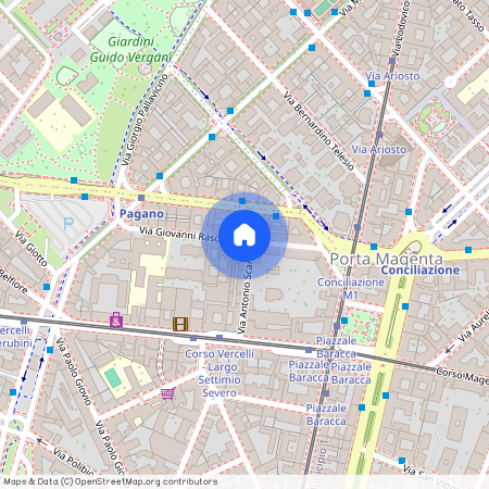 Via Giovanni Rasori, 7, Milano, Lombardy 20145