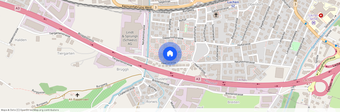 Heerstr, (A1) 5, 8853 Lachen SZ