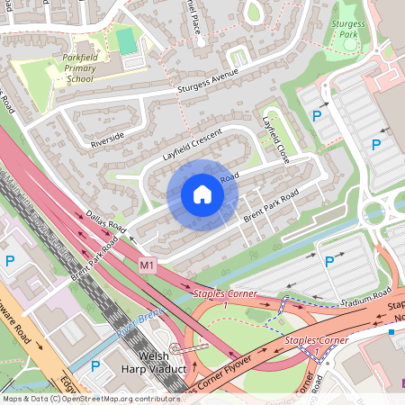 NW4, London