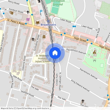 Cinder Footpath, Broadstairs, Kent, CT10