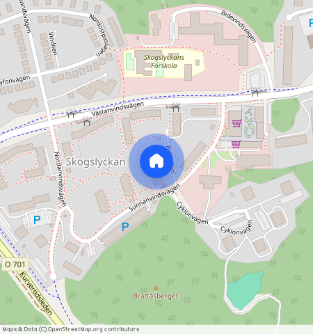 Skogslyckan, Uddevalla, Västra Götaland, Sunnanvindsvägen 5 B