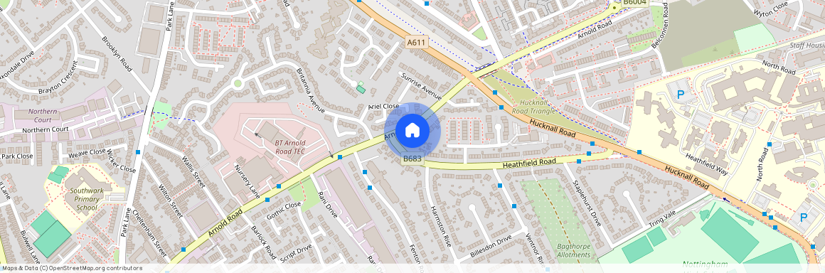 Flat 1 178 Arnold Road, Nottingham