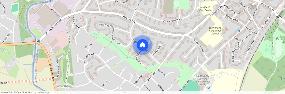 Higher Barn Road, Glossop SK13