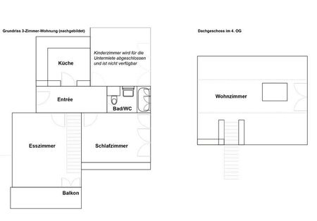 APPARTEMENT 3 PIÈCES AVEC DUPLEX À ZURICH - KREIS 10 WIPKINGEN, MEUBLÉ, TEMPORAIRE - Photo 2