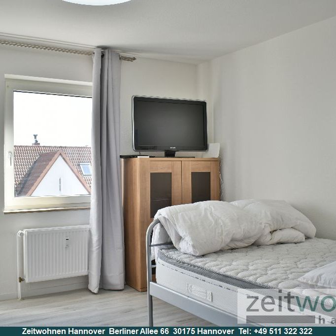 Davenstedt, 1 Zimmer Apartment, neuwertig möbliert, TV, Internet, franz. Balkon - Photo 1