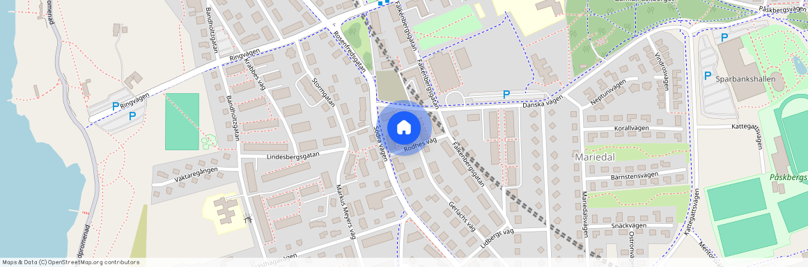 Sörse, Varberg, Halland, Rodhes väg 3 B