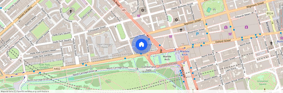 Connaught Place, W2, London