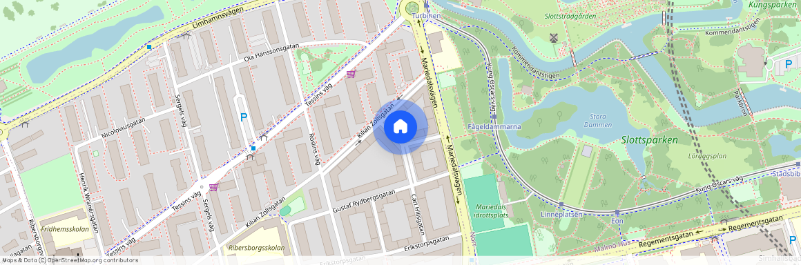 Carl Hillsgatan 13, Slottsstaden