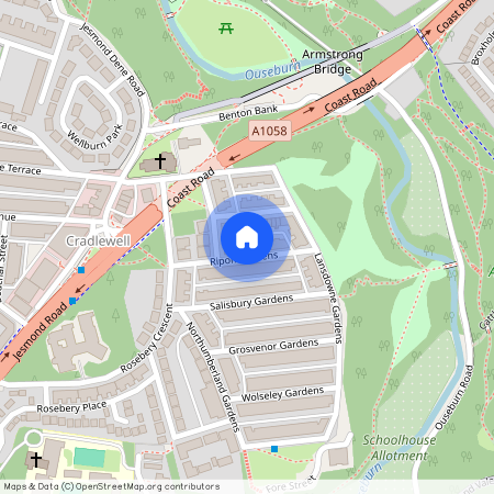 5 bedroom Student Terraced House to rent in Ripon Gardens, Jesmond Vale, Newcastle Upon Tyne