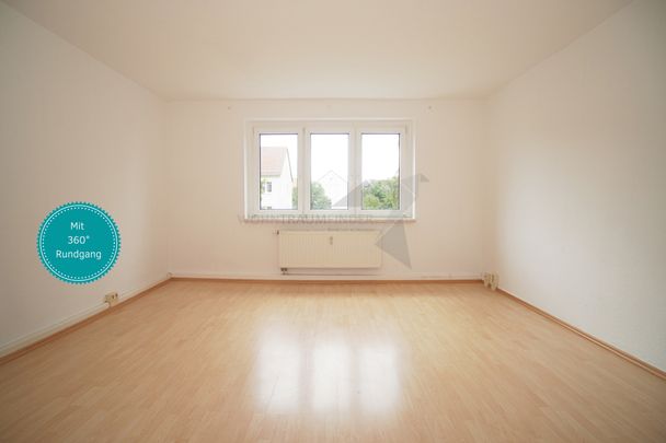 Wohnen im Grünen - ruhige 3-Raum-Wohnung in Chemnitz-Ebersdorf - Photo 1