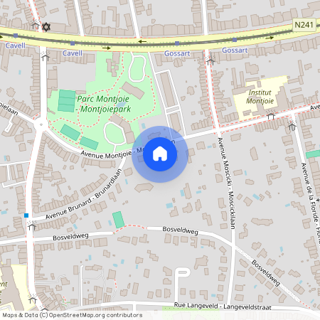Avenue Montjoie - Montjoielaan 98, 1180 Uccle - Ukkel, Belgium
