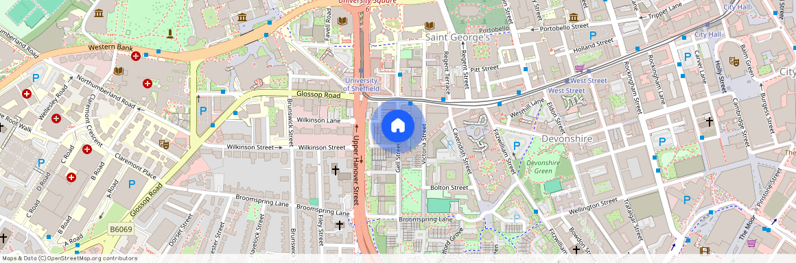 Gell Street, Sheffield, South Yorkshire, S3