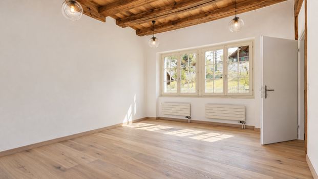 Grosszügig. Charmant. Besonders. – 4.5-Zimmer-Wohnung in Krauchthal - Photo 1