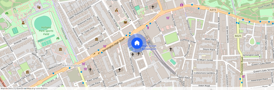 Iverna Court Kensington W8