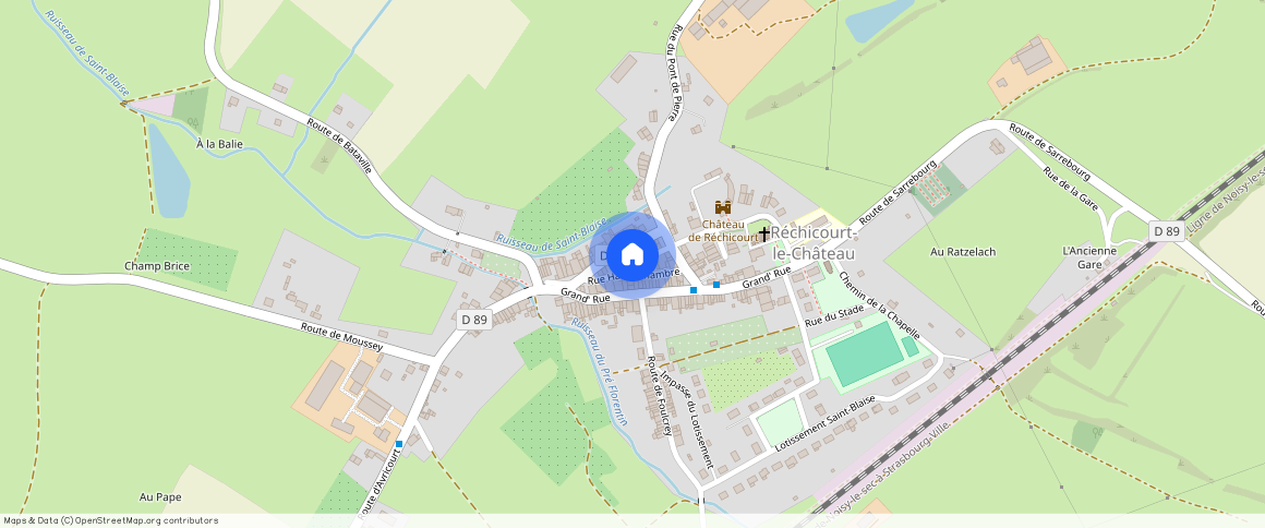 57810 RECHICOURT LE CHATEAU