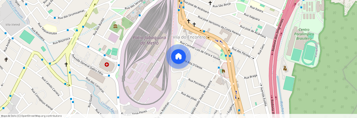 Rua Santa Rita D'Oeste, 287 - 850 metros do Metrô Jabaquara - Vila do Encontro, São Paulo, São Paulo, 04323060