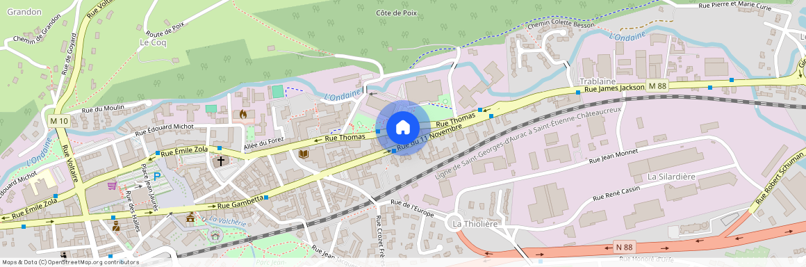 Loire (42), 2 RUE DE LA TUILERIE, 42500, Le Chambon-Feugerolles