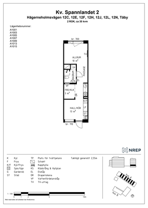 Hägerneholmsvägen 12N, 187 59, Täby - Photo 1