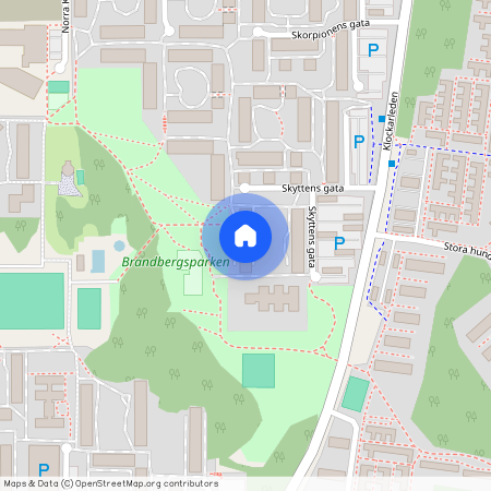 Skyttens Gata 544, Brandbergen