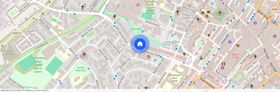 87 St. Georges Road, Cheltenham, Gloucestershire, GL50 3DU