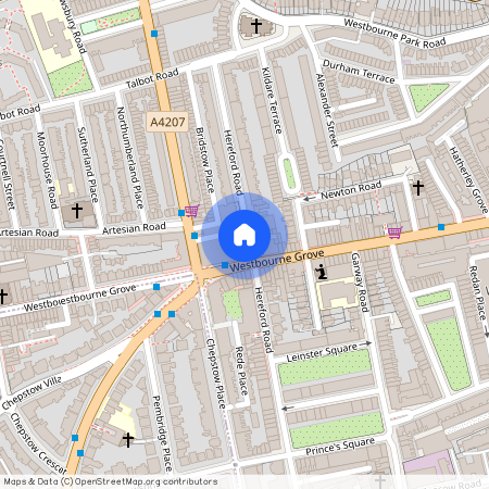 Hereford Road, Hereford Road, W2