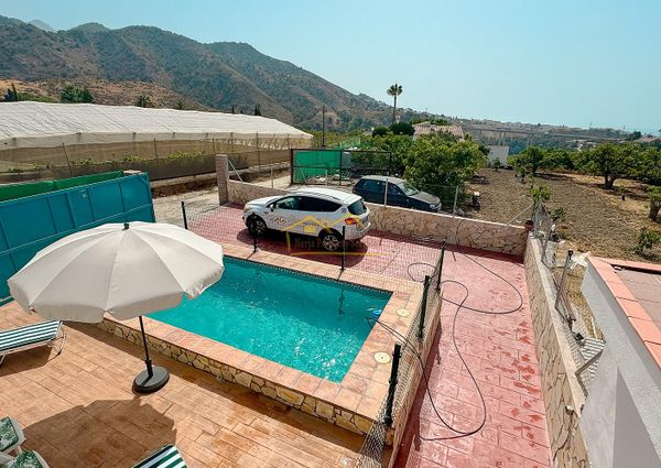 Long-Term Rental in Almachares Countryside with Private Pool and Terraces