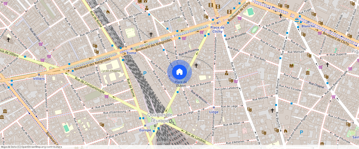 Rue de Turin, 75008, Paris
