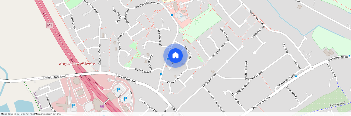 Keats Close, Newport Pagnell, MK16