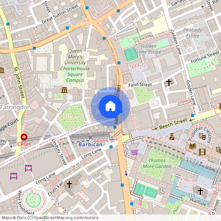 125 Aldersgate Street, London, Greater London, EC1A