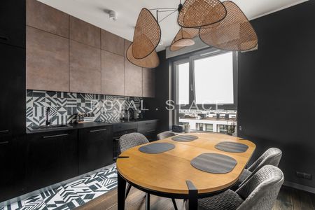 Dwupoziomowy apartament z panoramą Warszawy - Zdjęcie 4