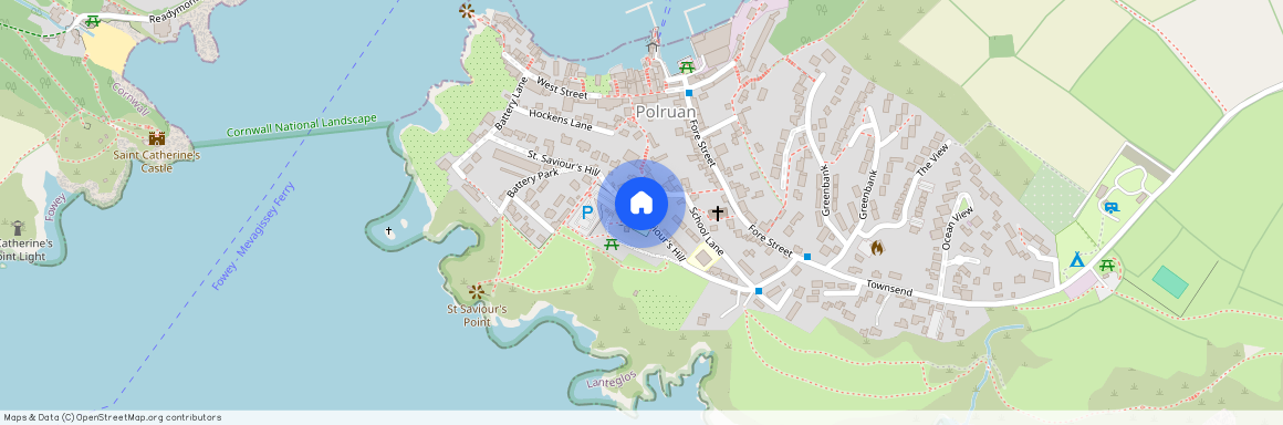St. Saviours Hill, Polruan