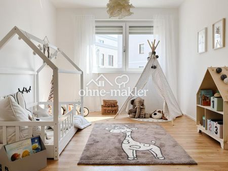 Erstbezug! Familienfreundliche 4-Zimmer-Wohnung im Grünen! - Photo 3