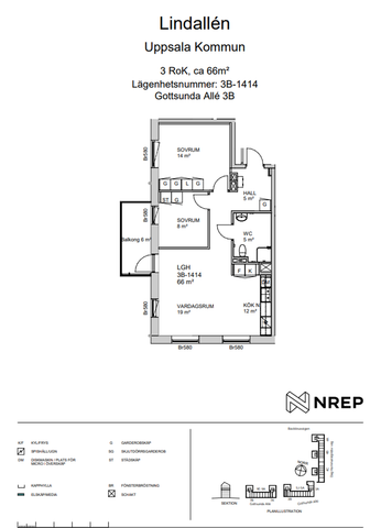 Gottsunda Allé 3B, 75651, Uppsala - Foto 4