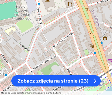 Wynajem w sercu Krakowa: jasne, klimatyczne poddasze przy ul. Ujejs... – zdjęcie 1
