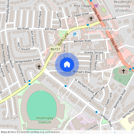 Flat 2, 2 St Michaels Terrace, Leeds, LS6 3QB