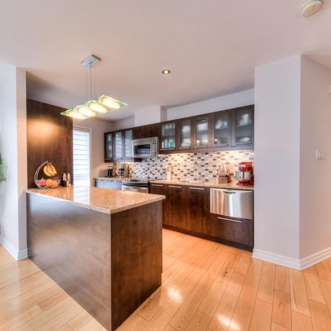 Condo 4½ moderne à louer – Près du métro Montmorency - Photo 1