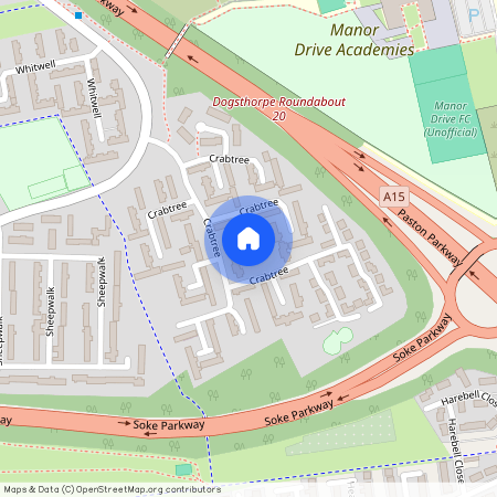 Crabtree, Paston, Peterborough, PE4 7EQ, PE4, Peterborough