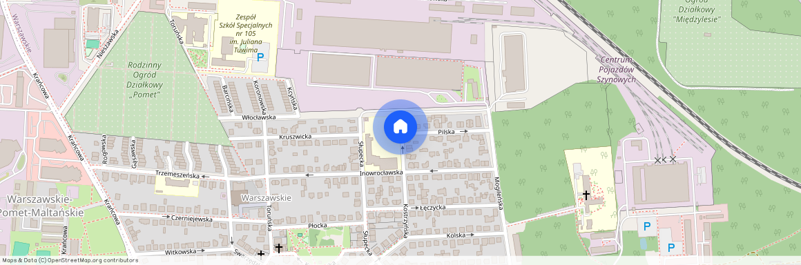 ul. Pilska, os. Warszawskie, Nowe Miasto, Poznań, wielkopolskie