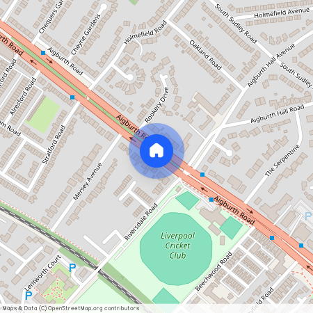 Aigburth Road, Liverpool, Merseyside, L19