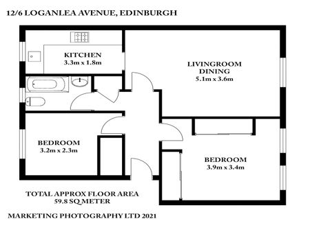 2 bed Flat to rent - Photo 5