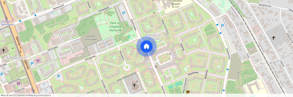 ul. Nastrojowa, Radogoszcz, Bałuty, Łódź, łódzkie