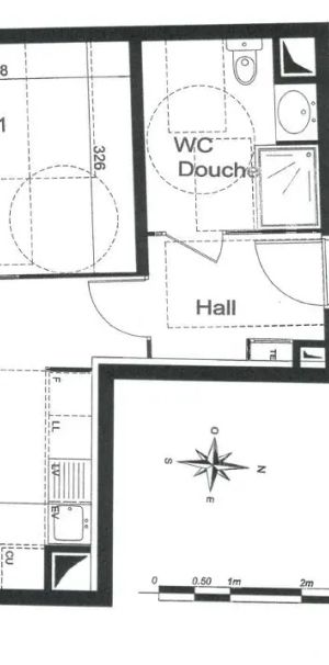 Location appartement 2 pièces - 47m² à Villeurbanne (69100) - Photo 2