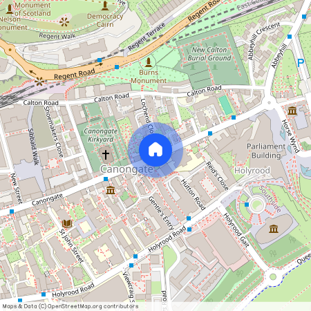 Canongate, Edinburgh, Midlothian, EH8