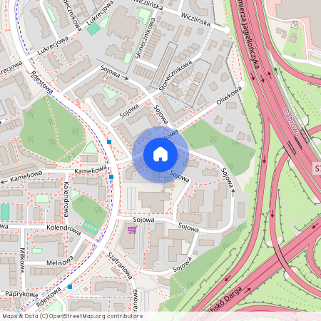 ul. Sojowa, Dąbrowa, Gdynia, pomorskie