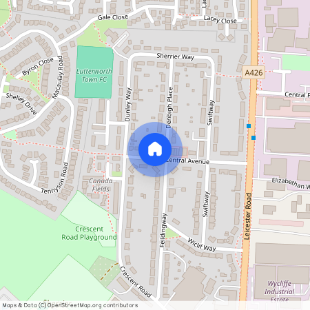 Central Avenue, Lutterworth, LE17 4NL